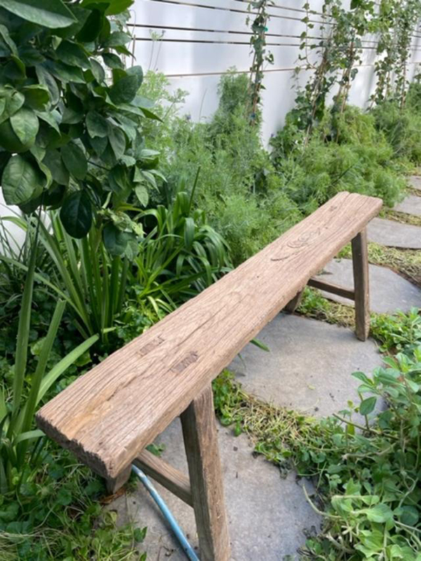 Bench elm wood 142