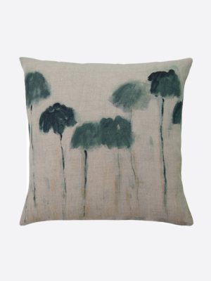 reflejos-palmiers-painting-linen-cushion