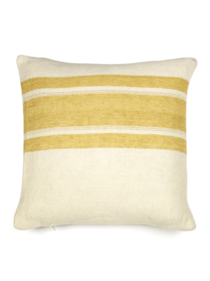mustard-stripe-linen-cushion
