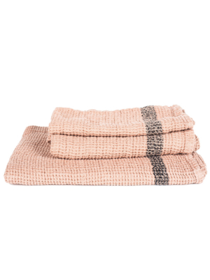 linen-waffle-towl-pinkish-beige